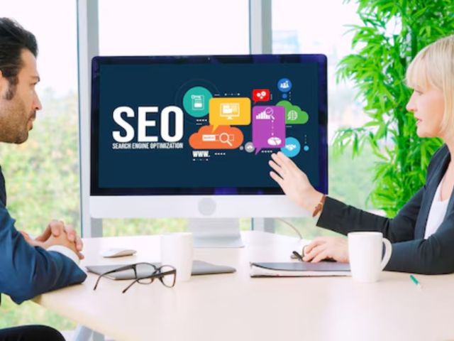 Professional SEO services helping boost website visibility and traffic for business growth