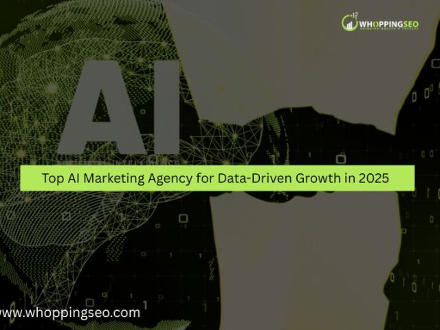 AI marketing agency - WhoppingSEO