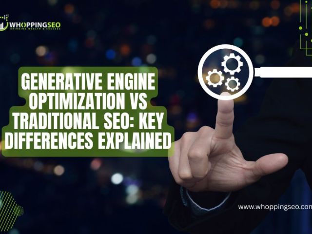 Explore Generative Engine Optimization strategies with WhoppingSEO to boost AI-driven content visibility and search performance.